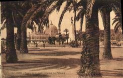 CPA Nice Palais De La Jetee