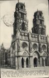 CPA Orleans La Cathedrale Eglise Sainte Croix