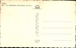 MODERN CARD Notre Dame de Paris