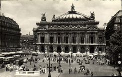 MODERN CARD Paris Places De I' Opera