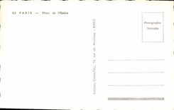 CPM Paris Place De I'Opera
