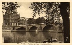 CPA Paris Pavillon De Flore
