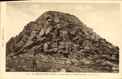 VINTAGE POSTCARD Gerbier Of the Snap rings To the Foot of which the source of the Loire is