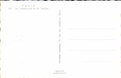 MODERN CARD Paris Luxembourg And Gardens