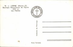 MODERN CARD the Spine Basilica Notre Dame De I' Epine