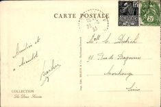 VINTAGE POSTCARD Aix Les Bains Entered Of the Large Circle