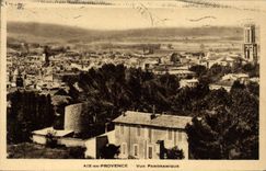 CPA Aix En Provence Vue Panoramique