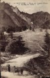 VINTAGE POSTCARD the Mount Gilds Entered Of the Falls D' Enter and needles of the devil