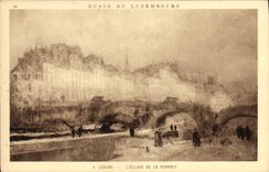 CPA Musee Du Luxembourg Paris Lebourg Ecluse de la monnaie