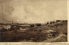 CPA Guillement Paysage Musee Du Luxembourg Paris