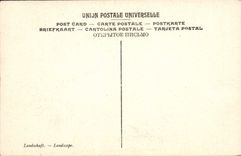 VINTAGE POSTCARD Guillement Landscape Museum Of Luxembourg Paris