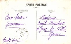 VINTAGE POSTCARD Villeneuve Avignon the Strong Saint Andre