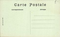 VINTAGE POSTCARD Paris the Church And the Holy Public garden Bernard