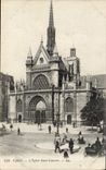 VINTAGE POSTCARD Paris the Saint Laurent Church