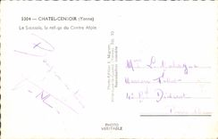 MODERN CARD Chatel Censoir Soussois the Refuge Of the Alpine Center