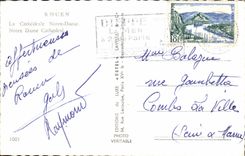 MODERN CARD Rouen the Notre Dame Cathedral