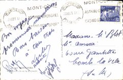 CPM Mont Dore Vue generale et le Capucin