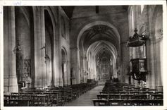 MODERN CARD Interior Montivilliers of the Abbey