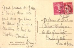 VINTAGE POSTCARD Souillac the Large Viaduct Of 30 arches