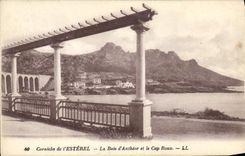 CPA Corniche De I'Esterel La Baie D'Antheor Et Le Cap Roux