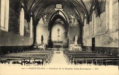 CPA Berck Plage Interieur De La Chapelle Cazin Perrochaud