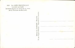 MODERN CARD the Dimension Of Provence Cassis sur Mer Last sun rays on bay of the terrace of Revestel