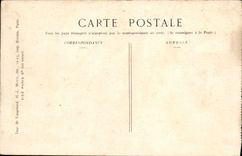 CPA Guerre Senlis Effets D'Obus Militaria