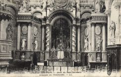 CPA Poitiers Cathedrale Saint Pierre Autel du Saint Sacrement provenant des Dominicains