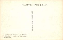 VINTAGE POSTCARD Beziers Mill College Of Boys St Nazaire