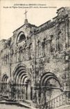 CPA Aubeterre Sur Dronne Facade de l'eglise Saint Jacques 
