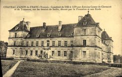 CPA Chateau D'Ancy Le Franc 