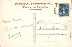 CPA Paris Le Theatre De I'Opera Comique