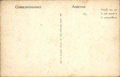 VINTAGE POSTCARD Avallon Public garden Hondaille Geoffroy