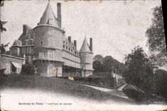 VINTAGE POSTCARD Surroundings Of Vichy Castle De Randan