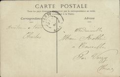 VINTAGE POSTCARD Vichy the Statue Of the Republic Lion