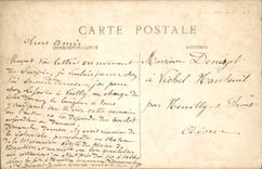 VINTAGE POSTCARD Castle Of Malmaison Western Southern part