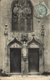 VINTAGE POSTCARD Joux the City Gate De I' Eglise