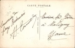 CPA Pau La Chaine Des Pyrenees