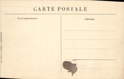 POSTAL Rueil Malmaison de la VENDIMIA debajo del templo del imperio de I del amor según una impresión del tiempo