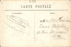 CPA Montfort Lamaury Ruines De I'Ancien Donjon et tour d'escalier d'Anne de Bretagne