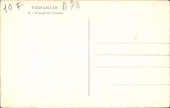 VINTAGE POSTCARD Versailles Temple De I' Amour