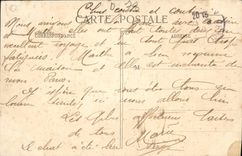 VINTAGE POSTCARD Versailles Large Trianon the Living room Of the Ices