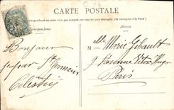 VINTAGE POSTCARD Park Of Versailles Basin De Neptune