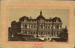 VINTAGE POSTCARD Amiens the Museum