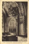 VINTAGE POSTCARD Abbey D' Hautecombe entered of the vault of the princes and fresco of the worship of Kings Mages