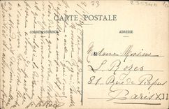 CPA Aix Les Bains Les Bords Du Lac Les rochers de Brison
