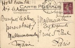 VINTAGE POSTCARD Falls Of Sierroz Galleries