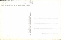 MODERN CARD the Jolly Mount And Mont Blanc