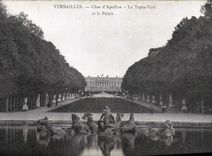 VINTAGE POSTCARD Versailles Chard D' Apollon the Green Carpet and the palate
