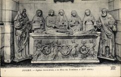 CPA Joigny Eglise Saint Jean La Mise Au Tombeau